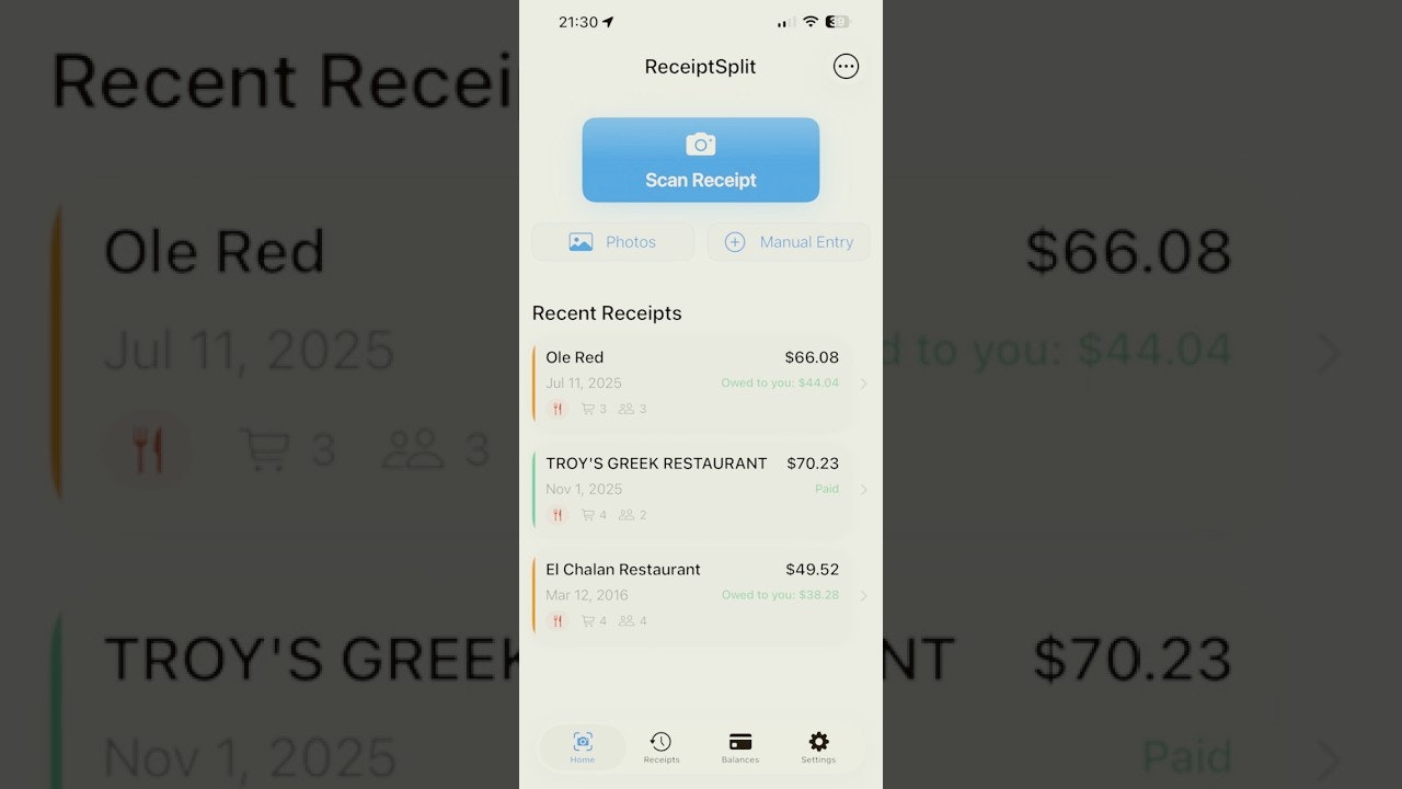 ReceiptSplit gallery image