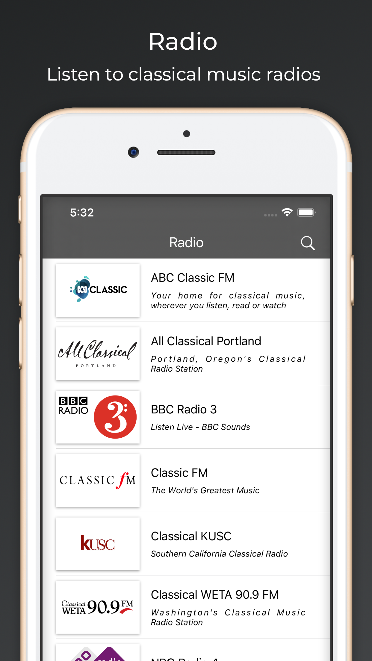 Classical Music & Radio gallery image