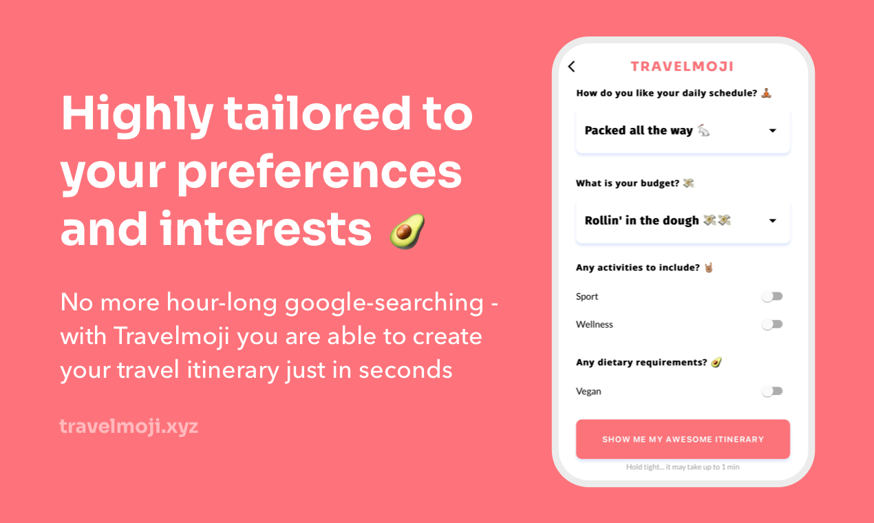 Travelmoji - AI, seyahat planlamanızın stresini çıkarmasına izin verin medya 2
