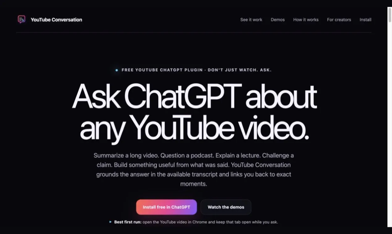 YouTube Conversation gallery image