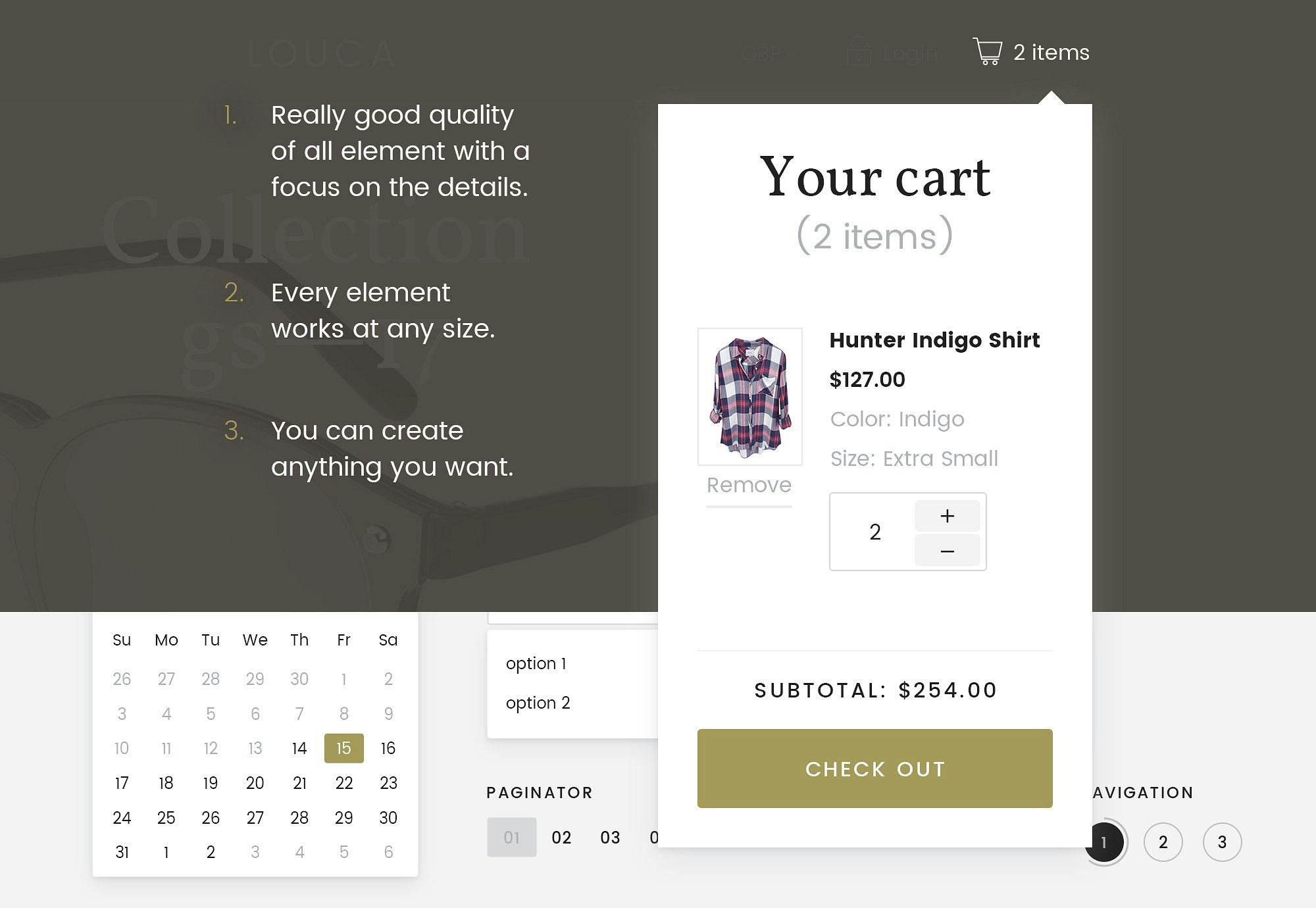 Louca UI Kit gallery image