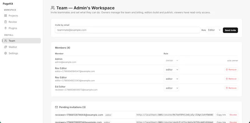 PageKit screenshot 4