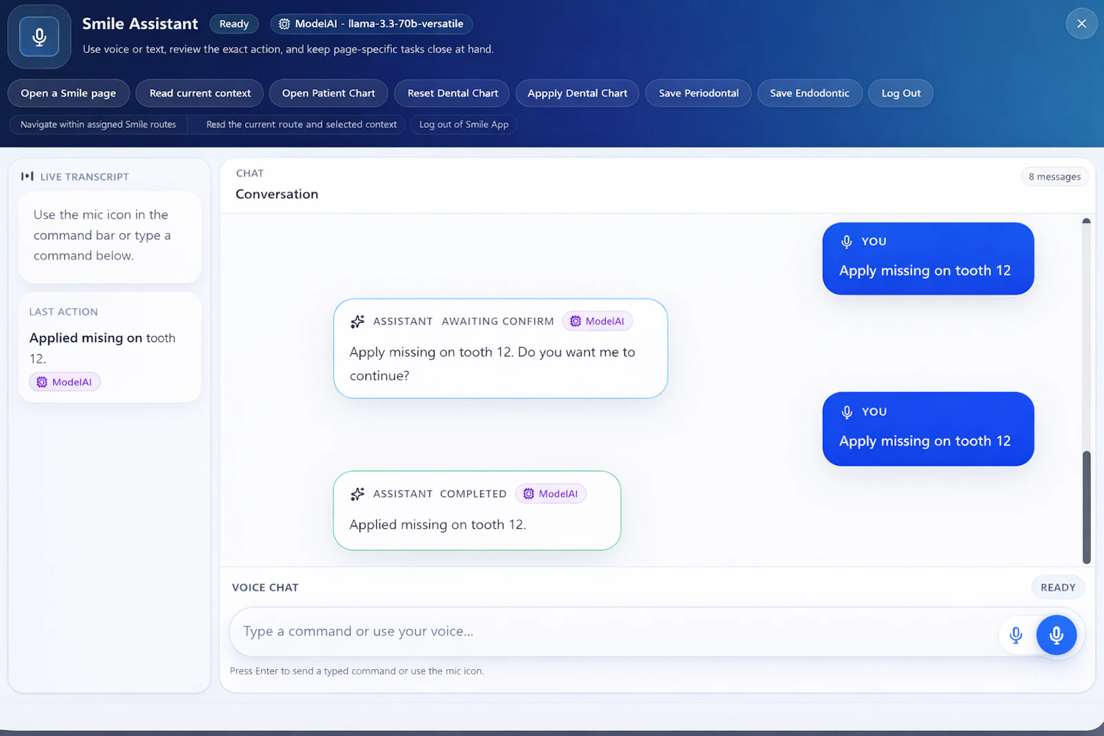 Oradentix screenshot 1