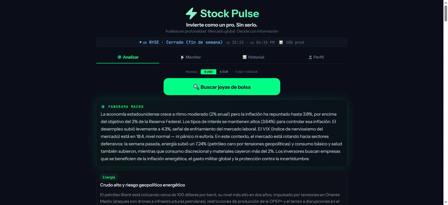 Stock Pulse — Hidden Gems Analyzer gallery image