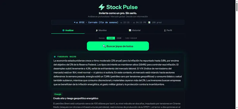 Stock Pulse — Hidden Gems Analyzer screenshot 1