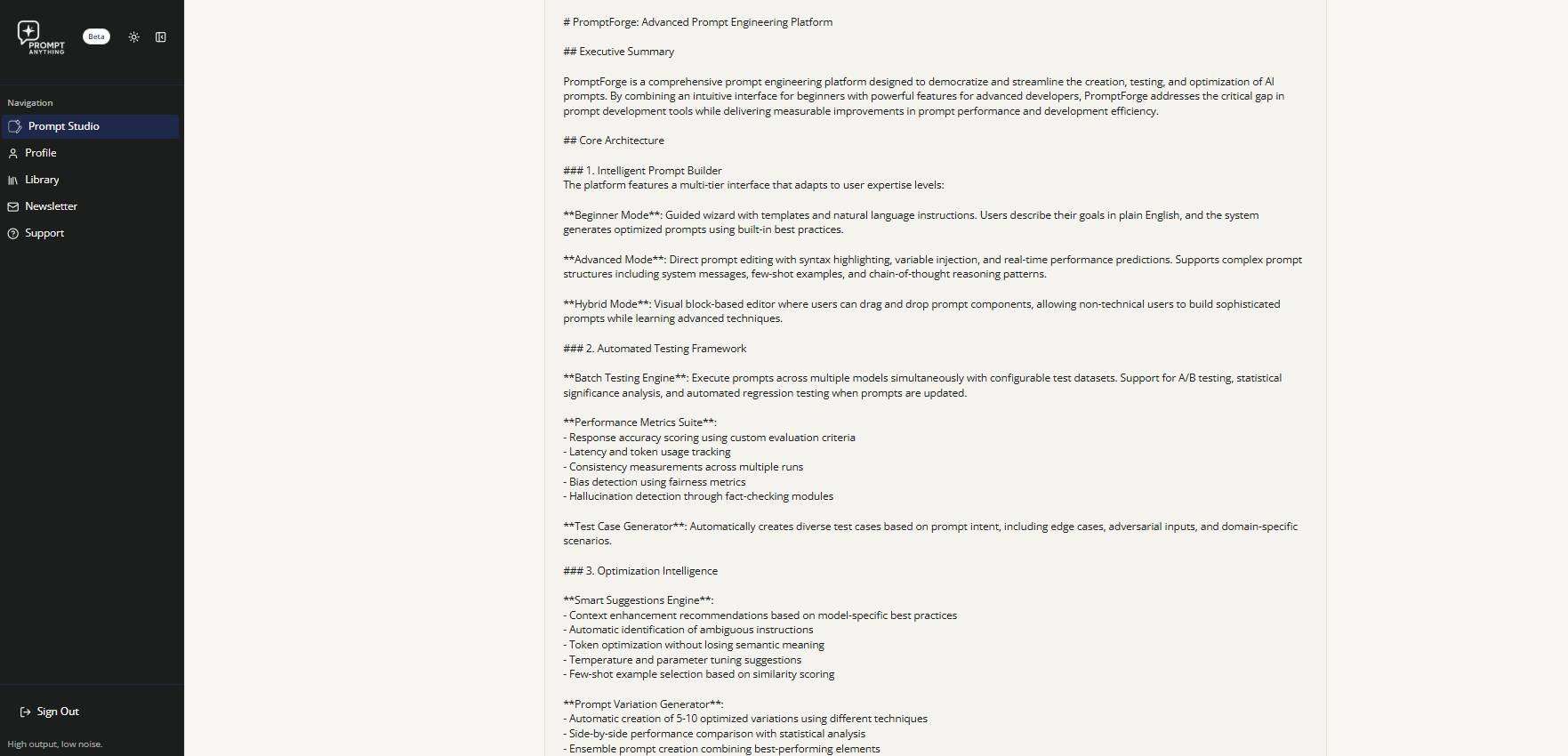 Prompt Anything gallery image