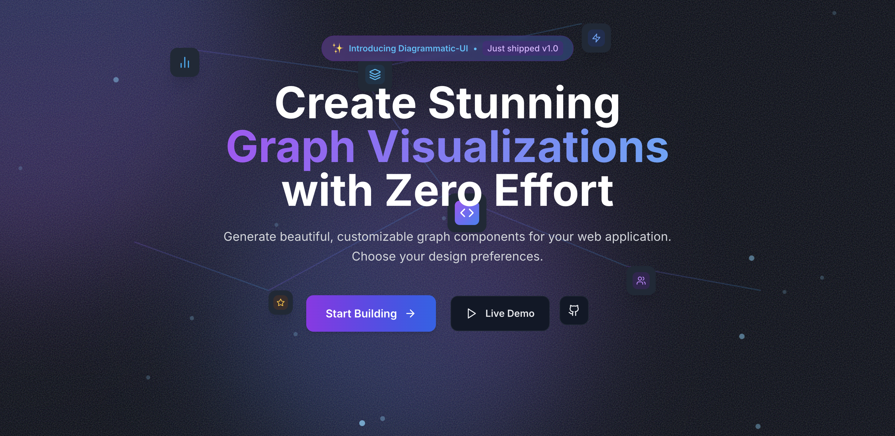Mídia 1 de Diagramático-ui - Biblioteca de visualização de gráficos interativa