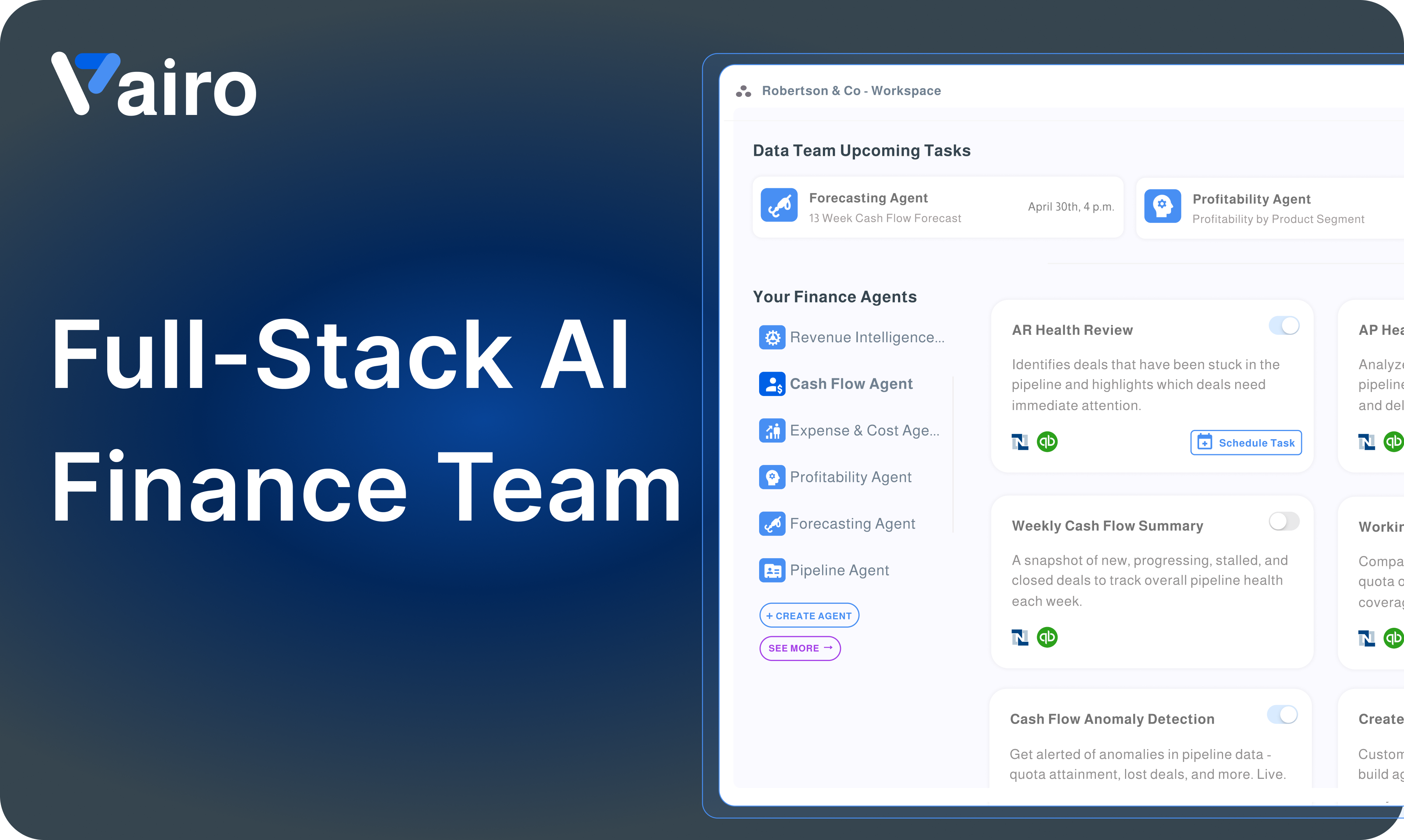 Vairo.ai - Full-Stack AI Finance Team Medien 6
