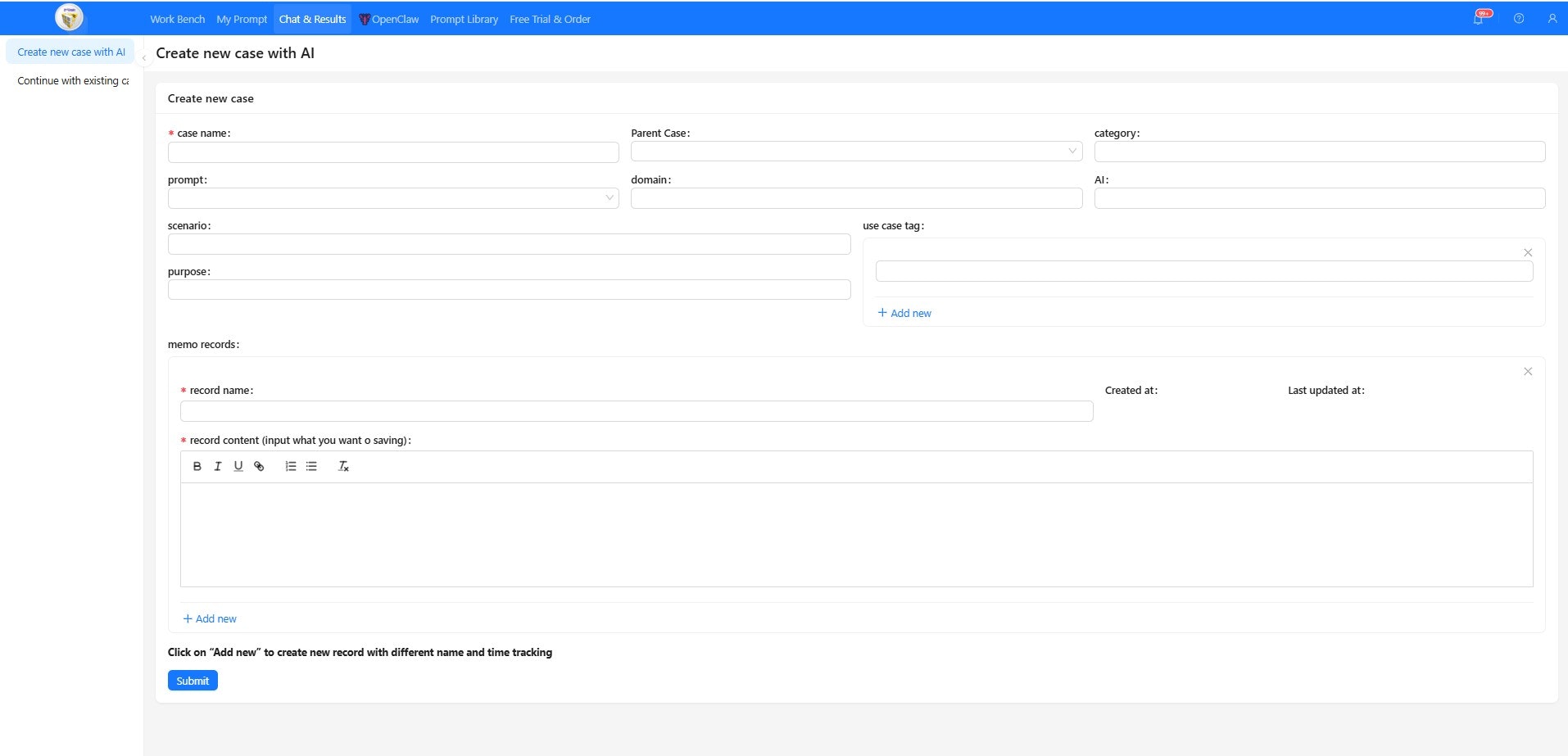 Objective-Led Prompt/Context Engine gallery image