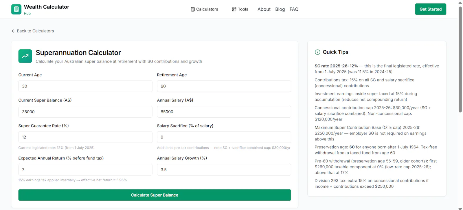 Wealth Calculator Hub screenshot 9