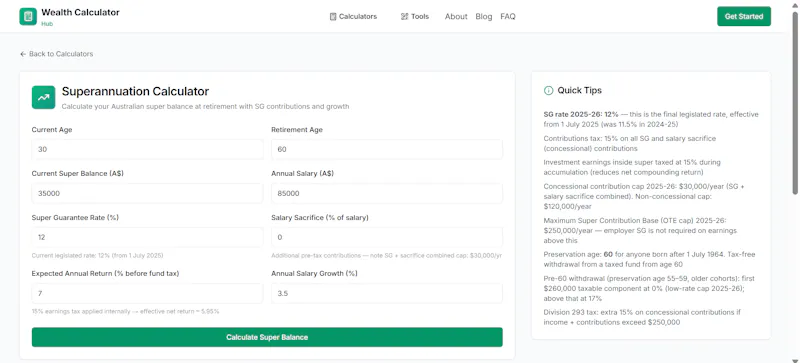 Wealth Calculator Hub screenshot 9