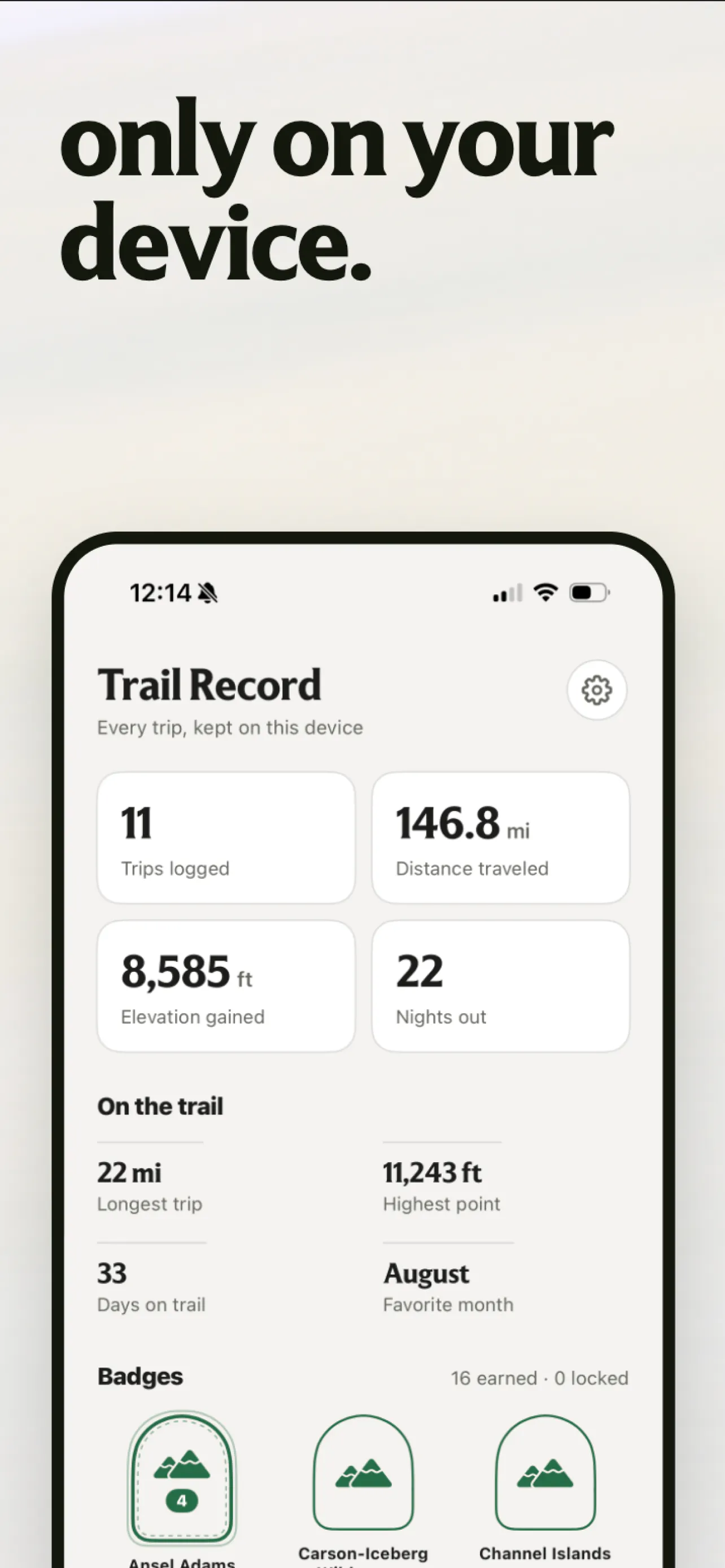 Monolog: Backcountry Trail Log gallery image