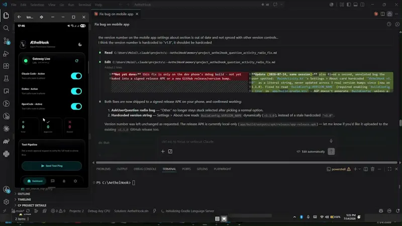 ÆthelHook screenshot 1 (video preview)