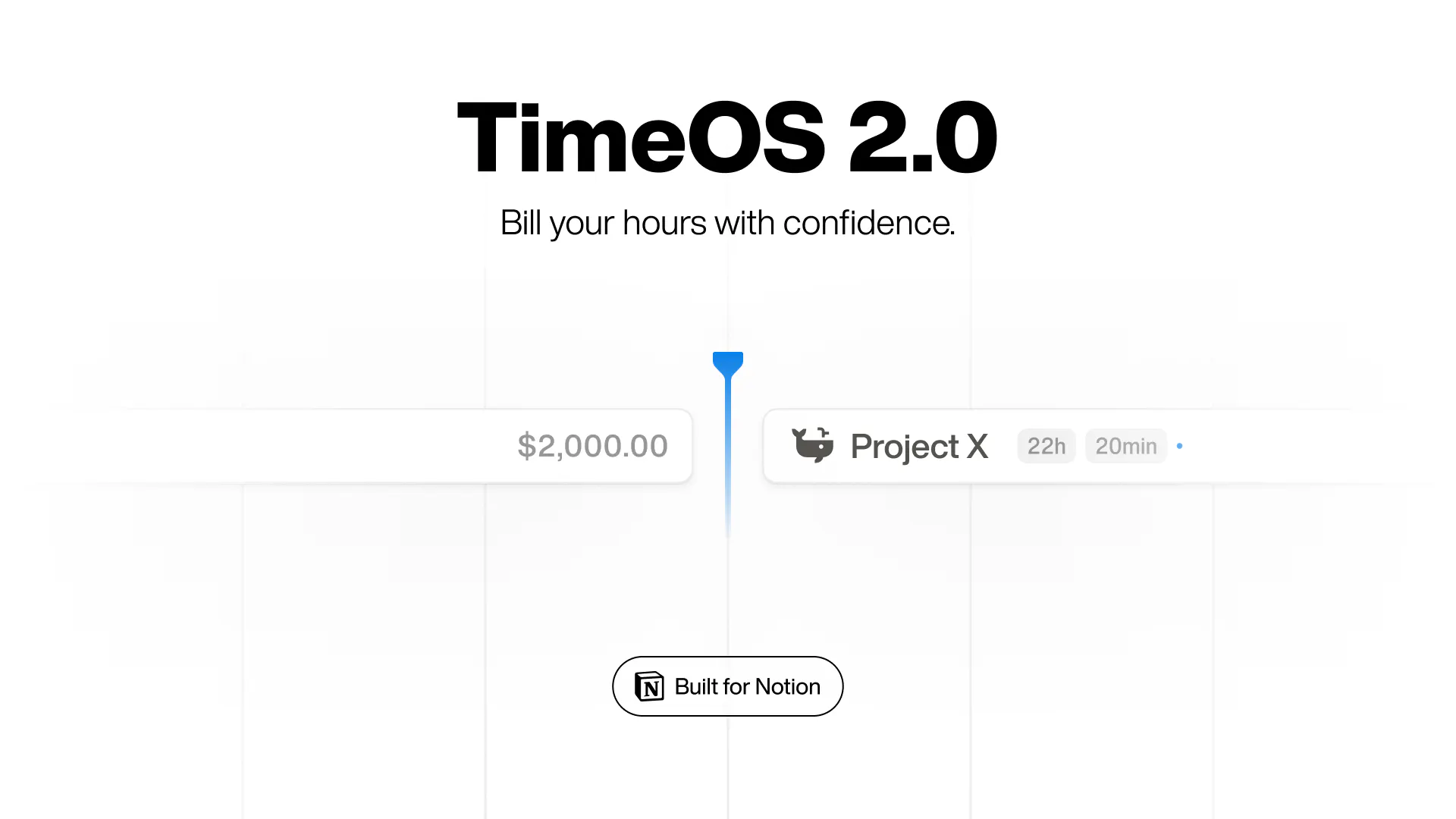 TimeOS 2.0: Bill your hours in Notion. screenshot 1