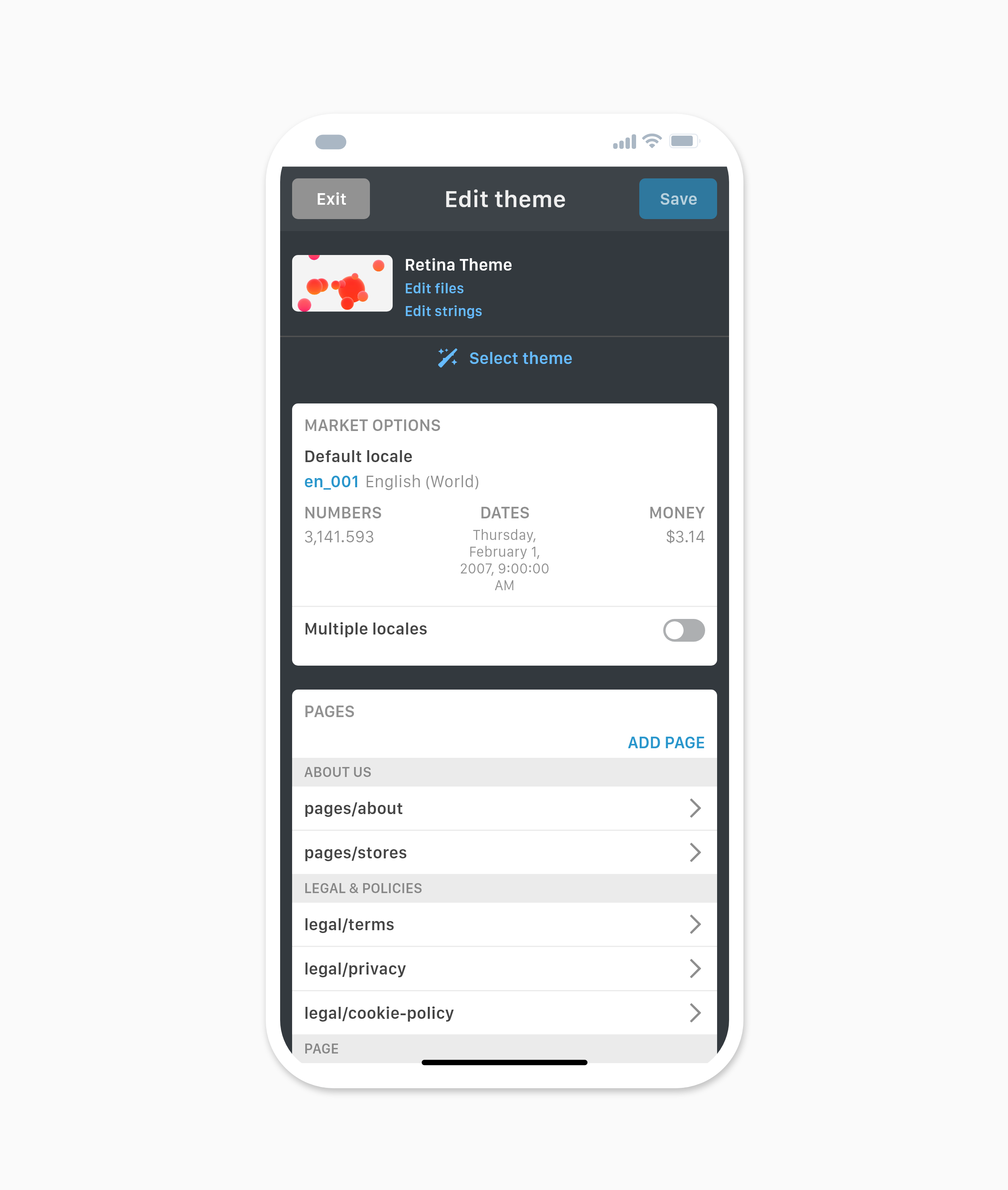 mαrket* - Простая в использовании, платформу для продажи без глобального до сил. медиа 6