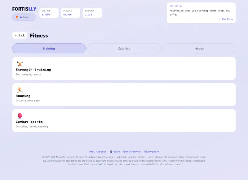 Fortislly screenshot 4