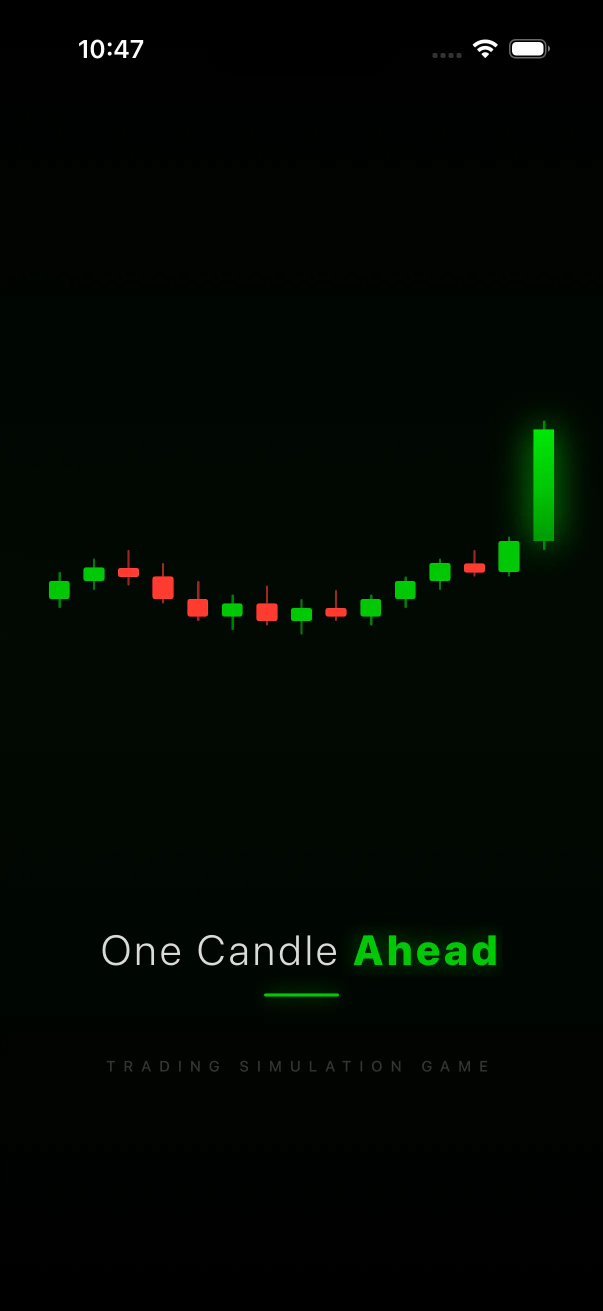 One Candle Ahead - trading game 제품 배너