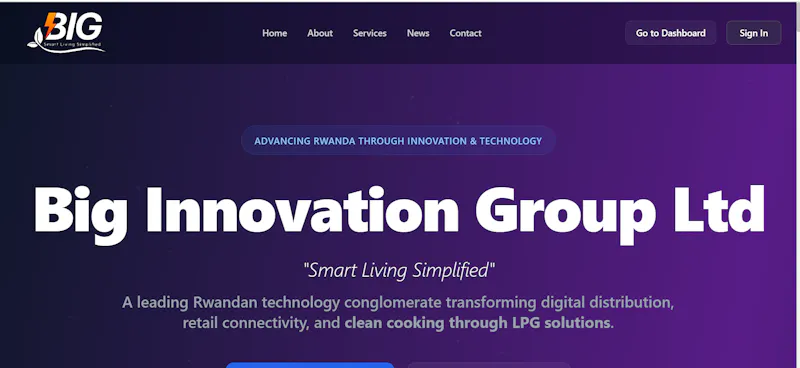 BIG Company Rwanda screenshot 1