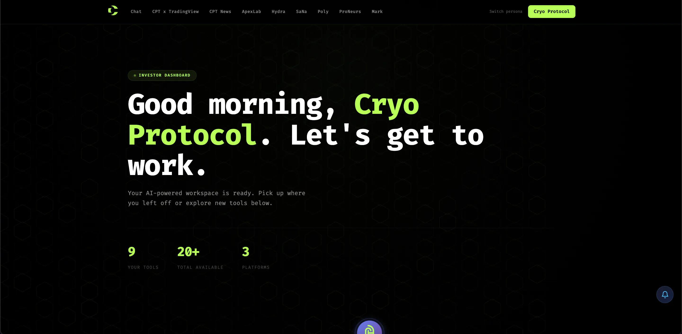 Cryo Protocol gallery image