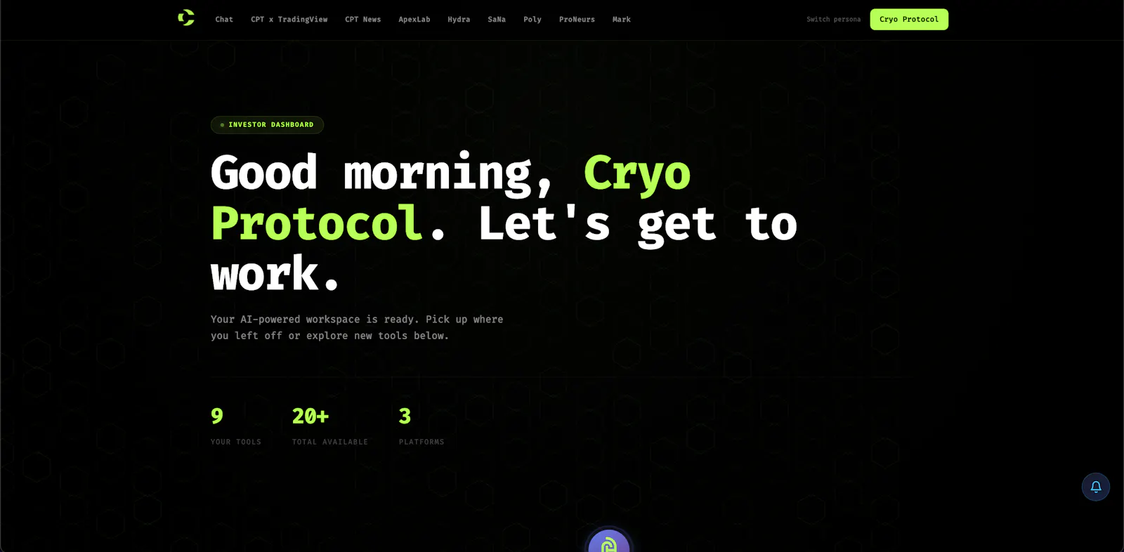 Cryo Protocol screenshot 2