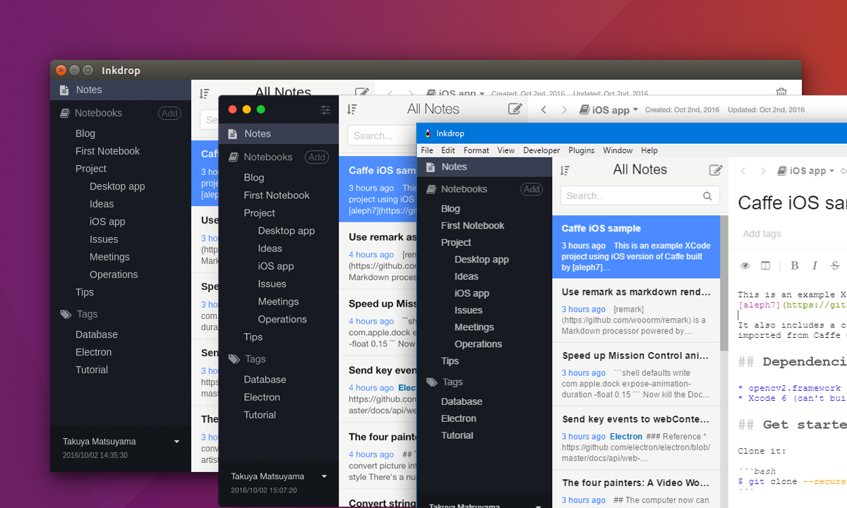 Inkdrop gallery image