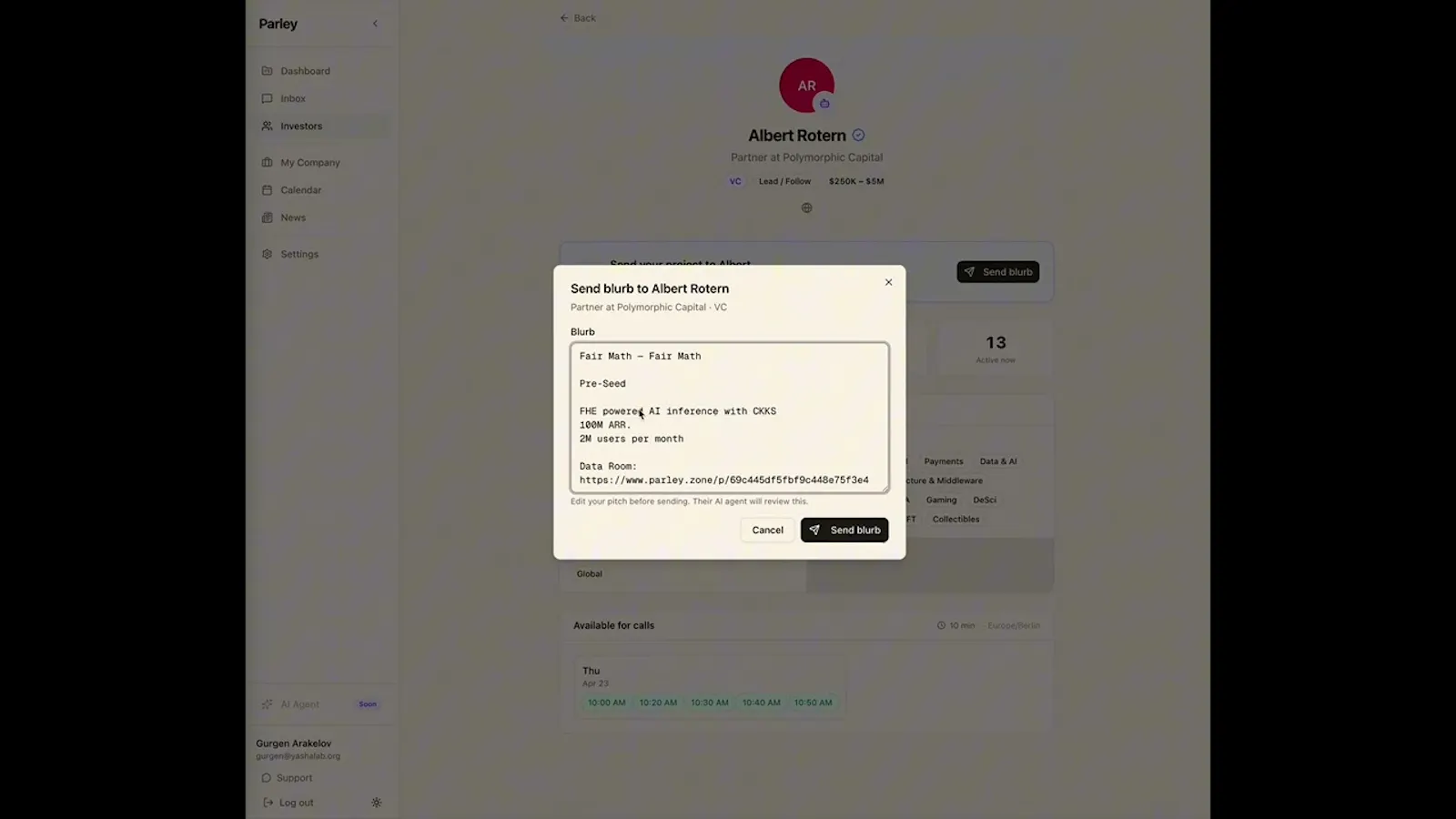 Parley screenshot 1 (video preview)