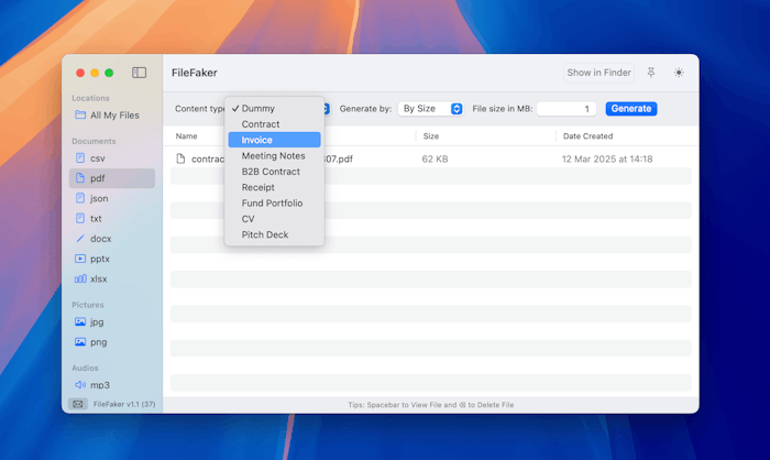 FileFaker产品图
