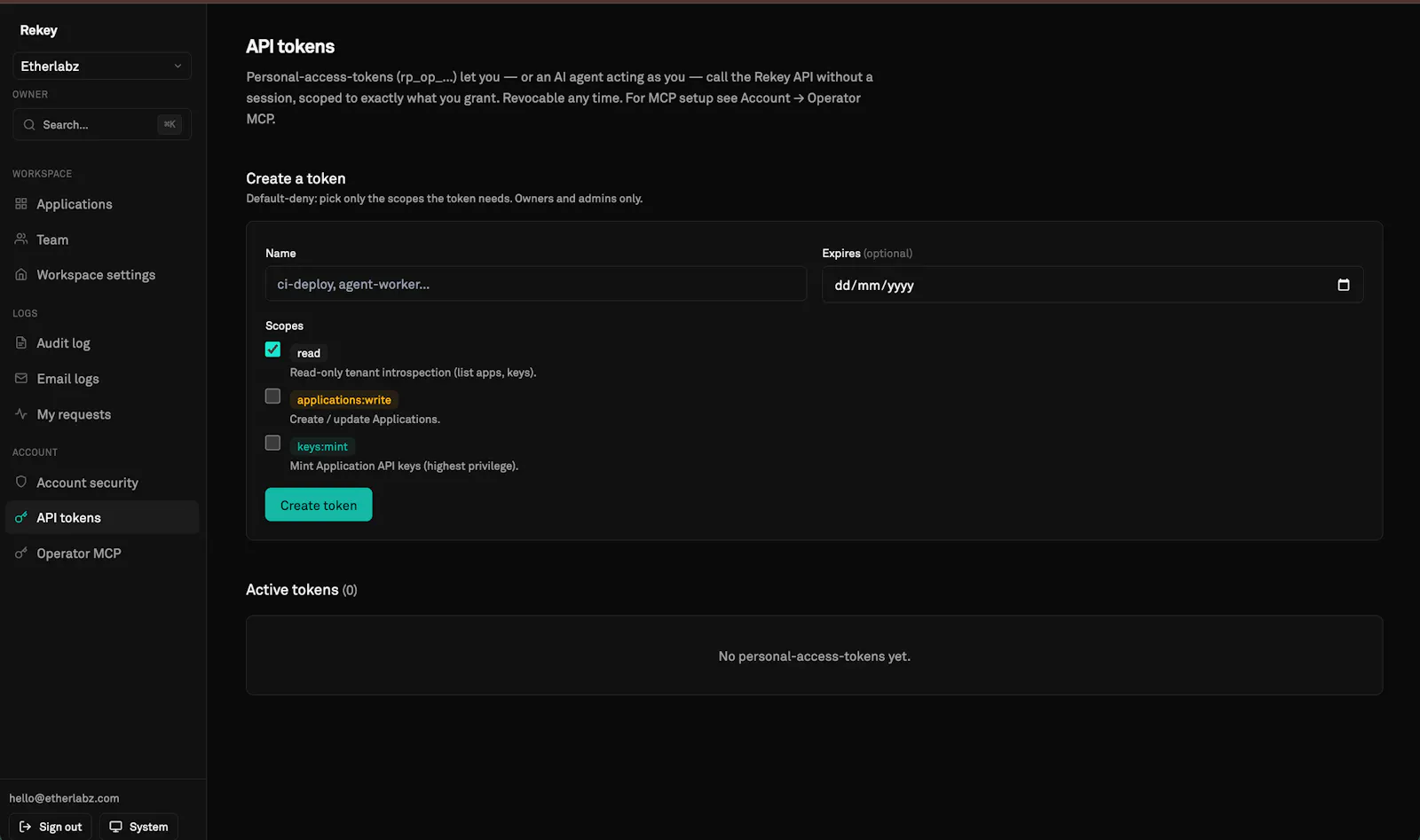 Rekey.dev screenshot 4