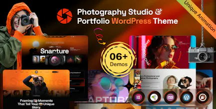 Photography WordPress Website Theme gallery image