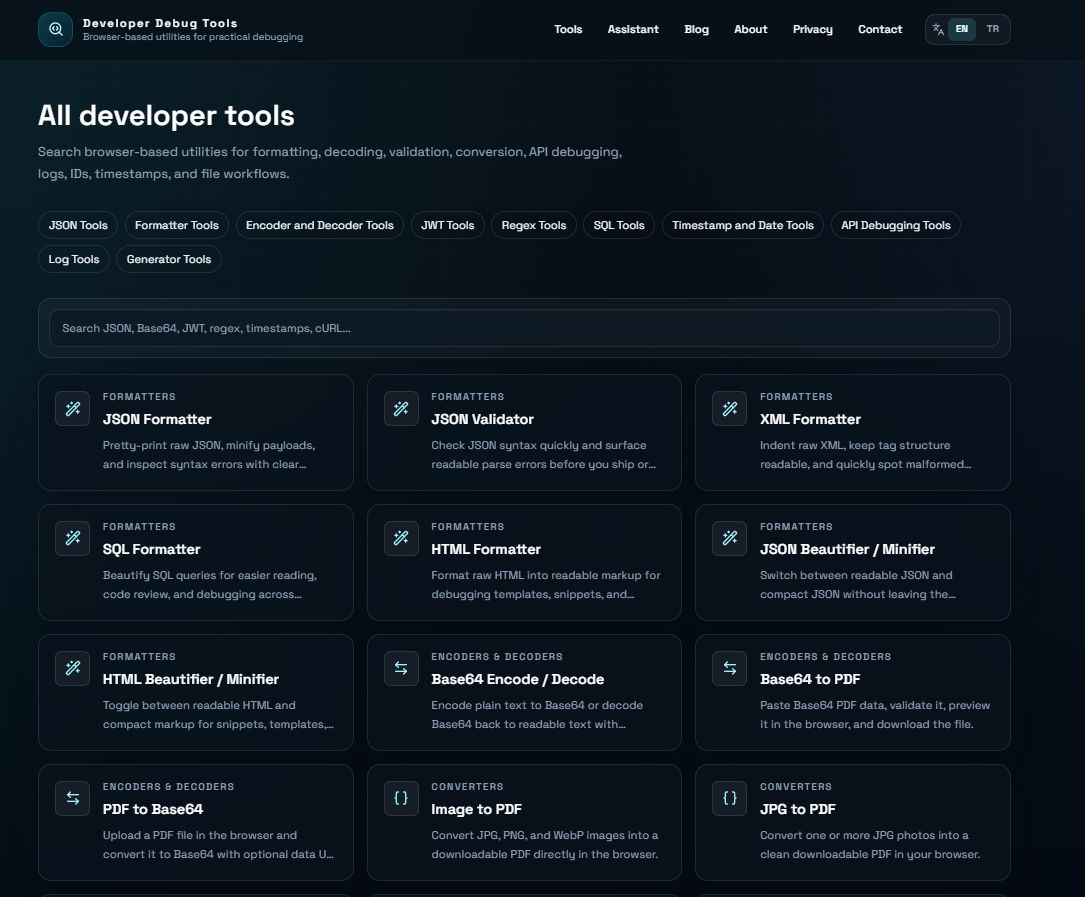 Developer Debug Tools gallery image