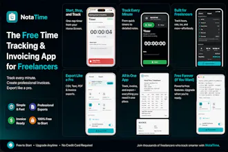 NotaTime — Simple Time Tracking gallery image