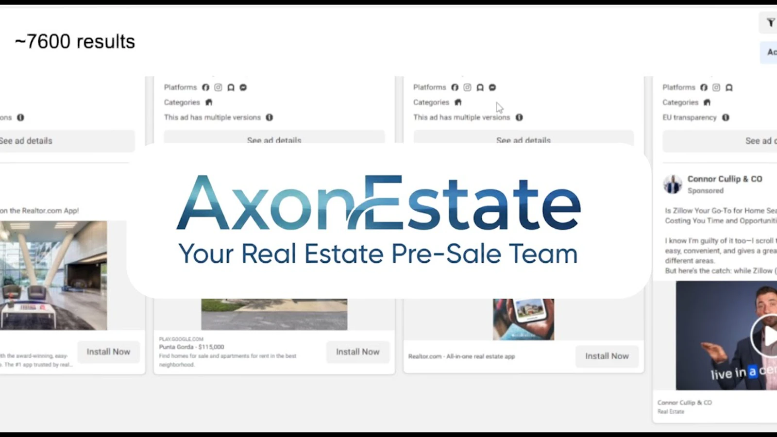 AxonEstate screenshot 1 (video preview)