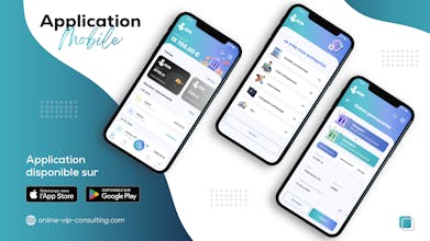 Neo banque solution (Web and mobile app) gallery image