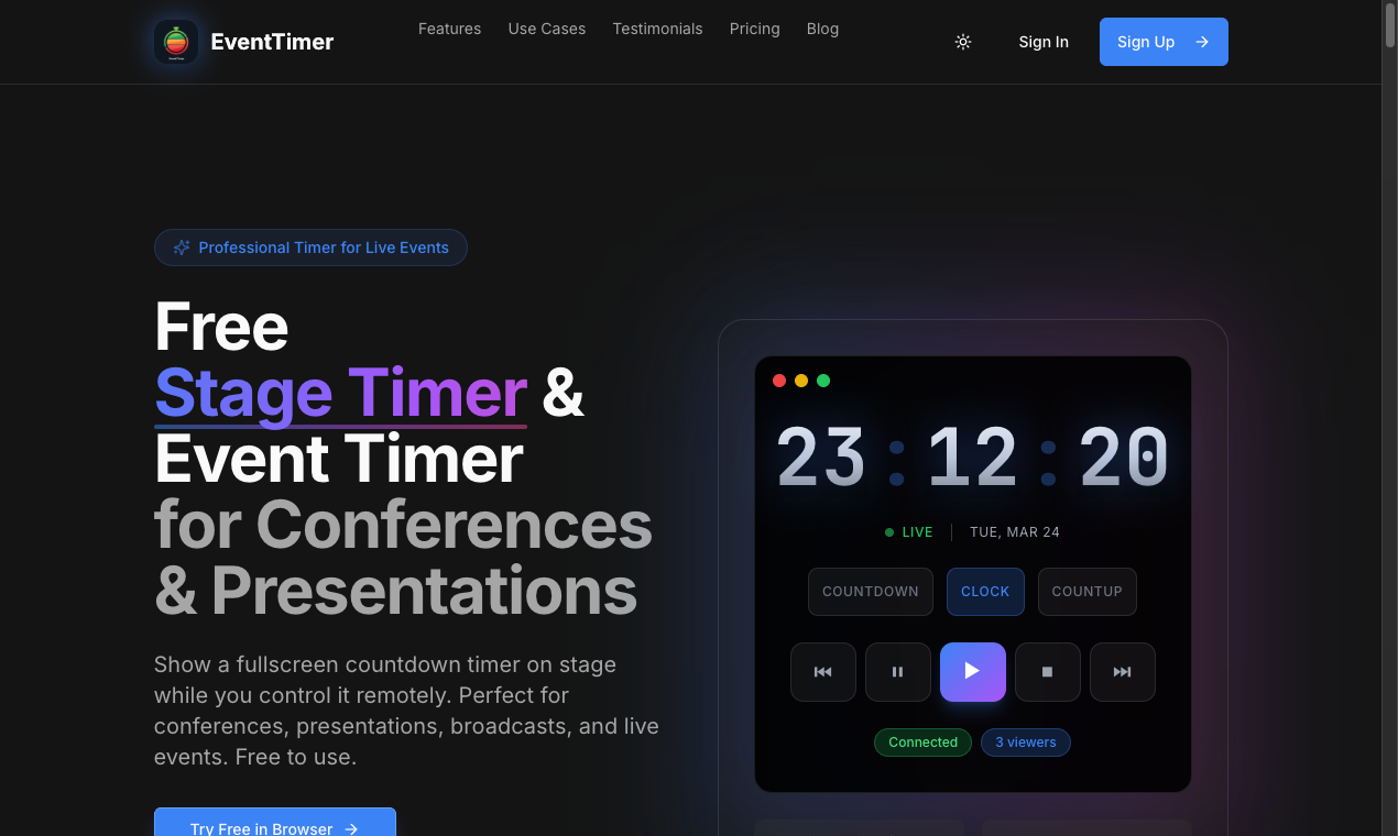 EventTimer.co