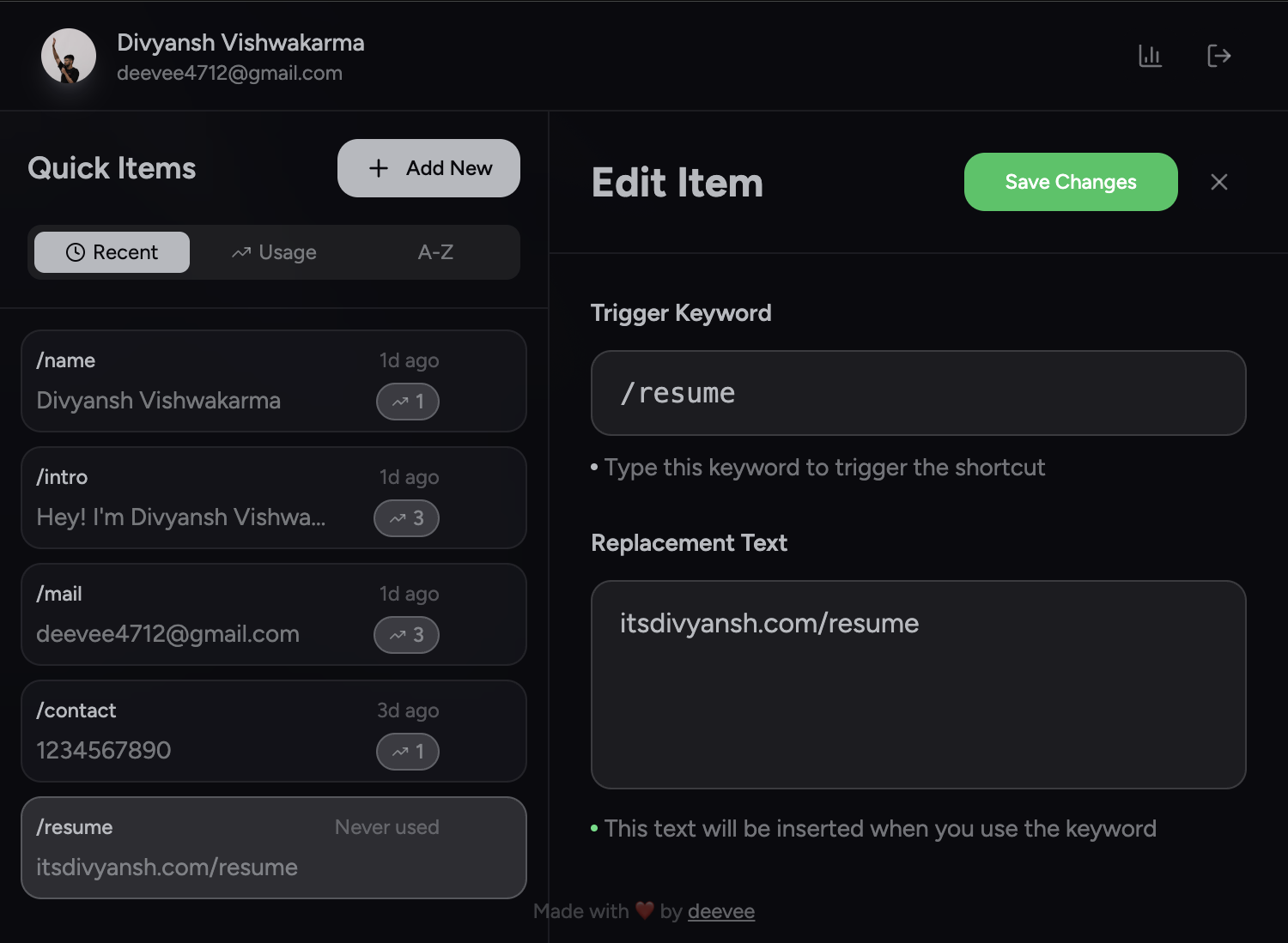 Slash - Screenshot 4 showing product features and functionality