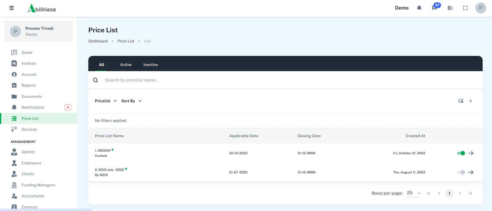 Abilitieze screenshot 8