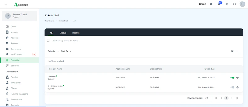Abilitieze screenshot 8