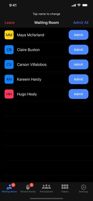 Attendant for Zoom gallery image