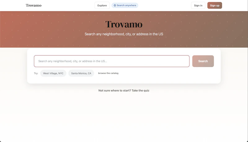 Trovamo screenshot 2