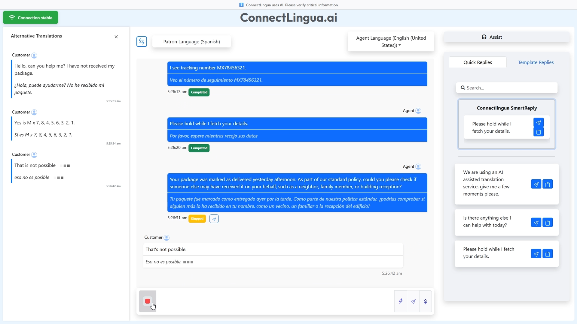 ConnectLingua.ai Real Time Translation gallery image