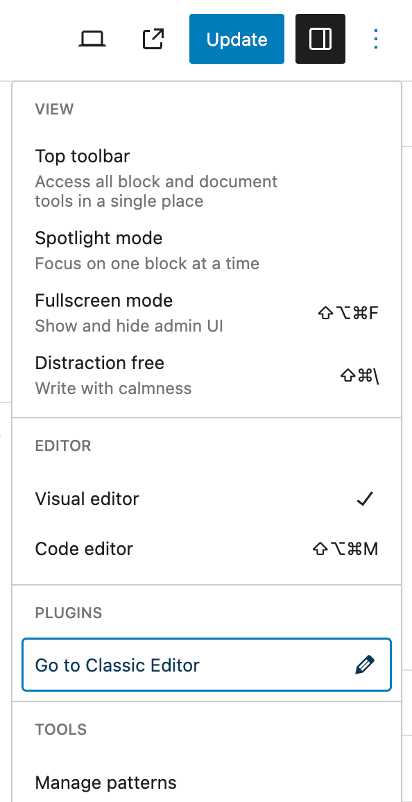 Editor classico e widget classici - Un must per chiunque preferisca il vecchio WordPress media 2