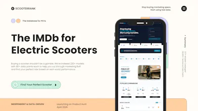 ScooterRank: The Ultimate PEV Database gallery image