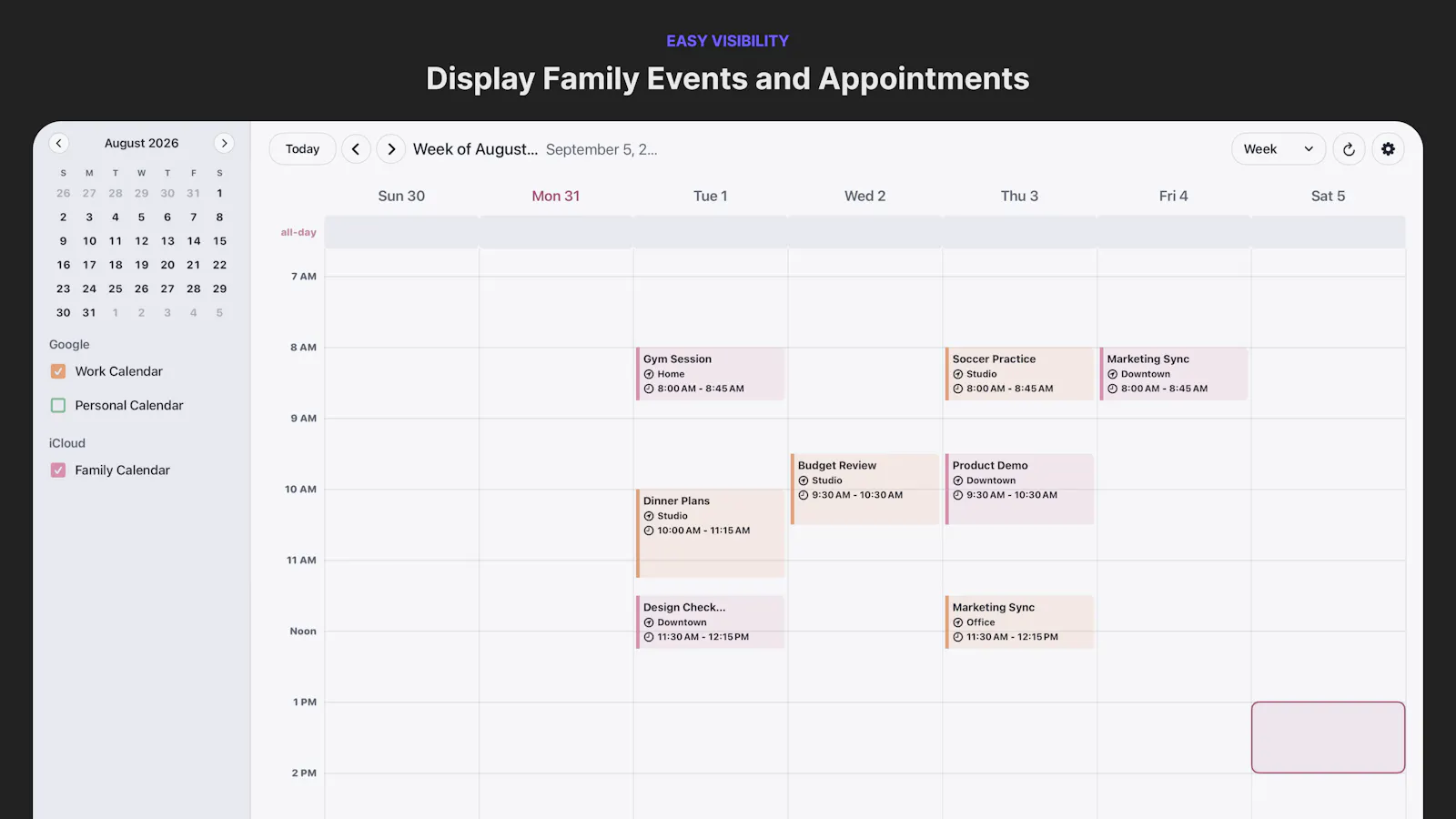 TV - Family Calendar screenshot 8