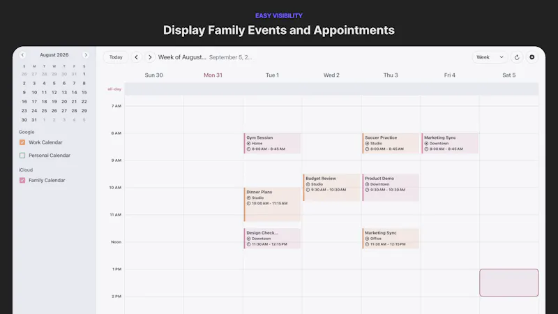 TV - Family Calendar screenshot 8