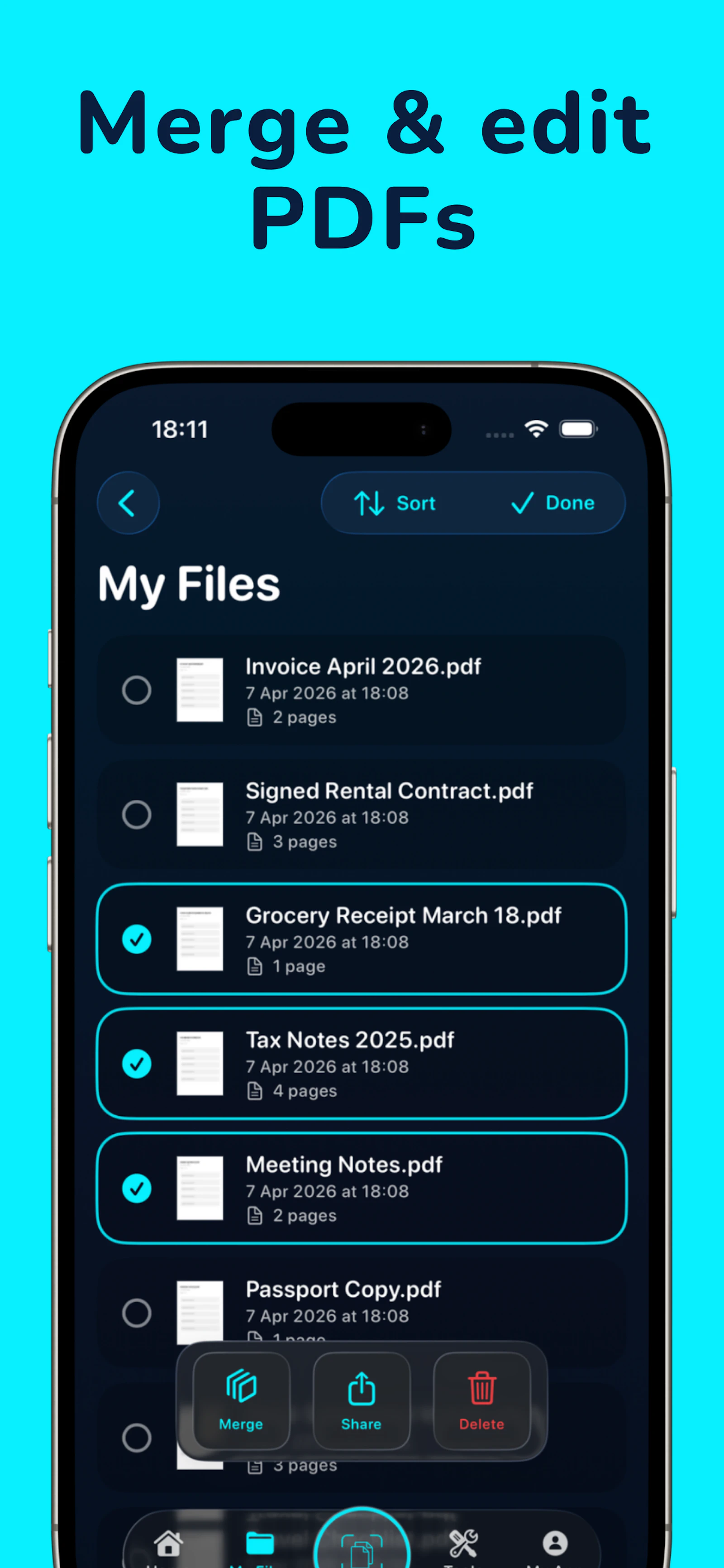 ProScan PDF Document Scanner screenshot 3