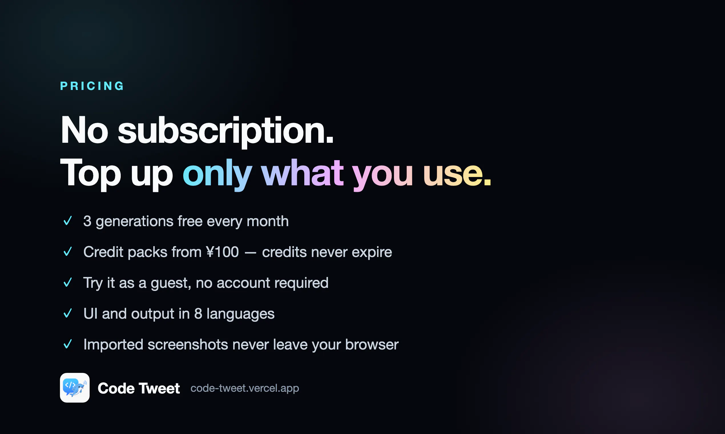 Code Tweet gallery image