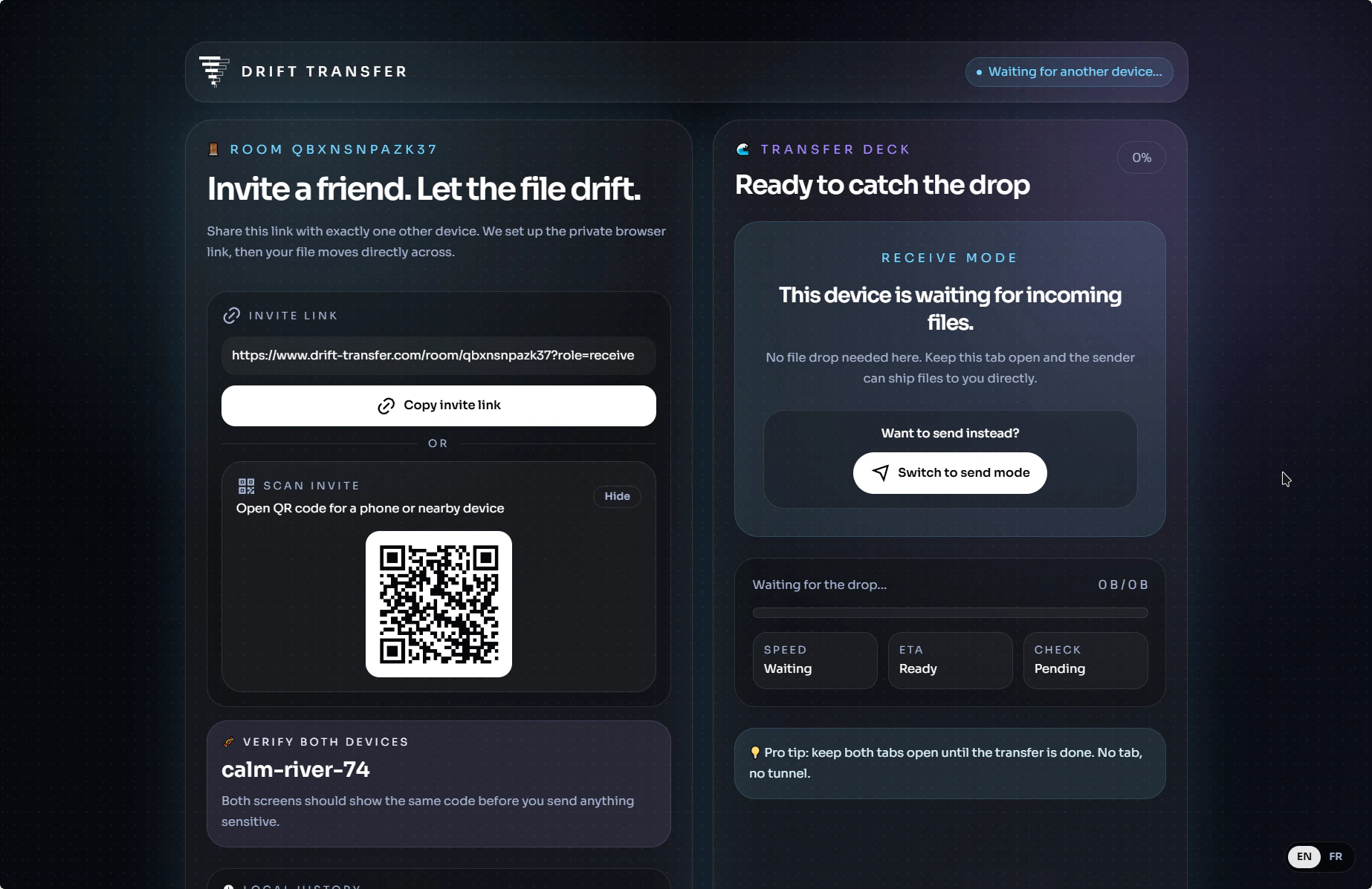 Drift Transfer screenshot 3