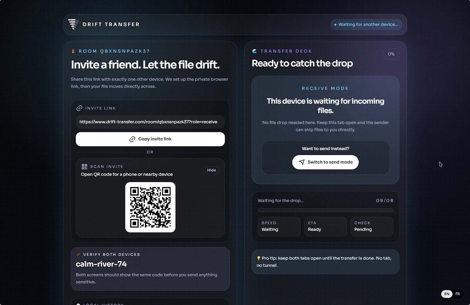 Drift Transfer screenshot 3