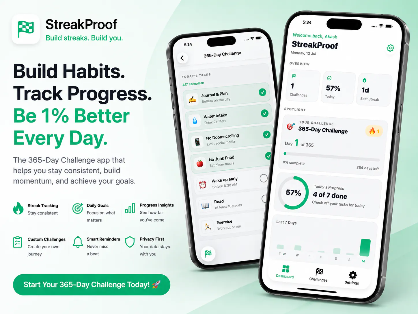 365-Days Challenge - Streakproof gallery image