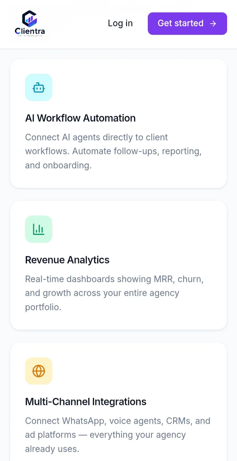 Clientra - client management software. screenshot 4